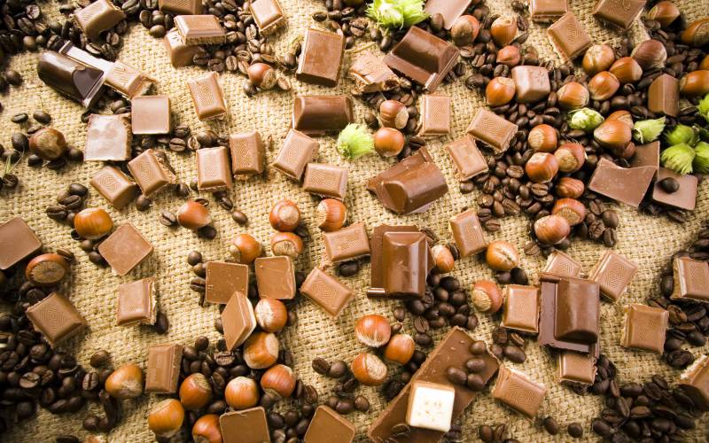 巧克力精制甜美苦涩食物图片