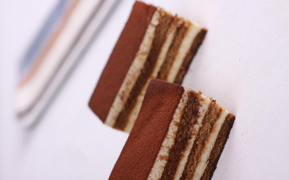 美食意大利甜点图片松软提拉米苏