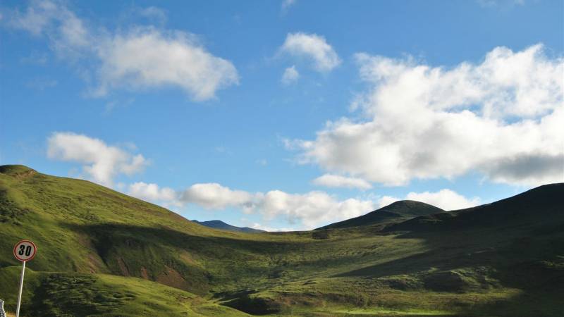 唯美山川田野风景图片