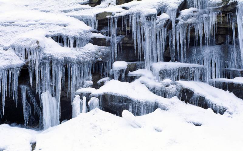 冬天白色雪景自然风景图片壁纸精选