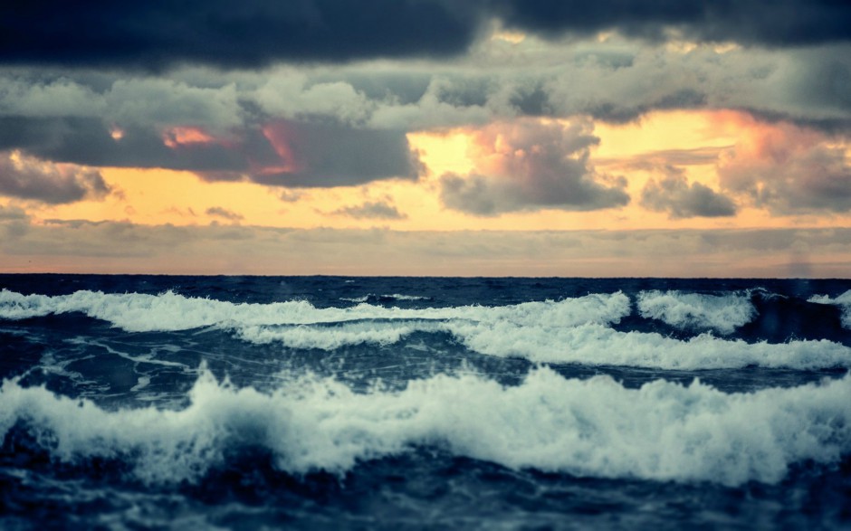 大海海浪壁纸图片气势壮观