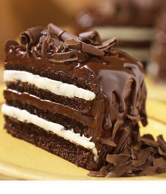 美味巧克力蛋糕味道浓郁