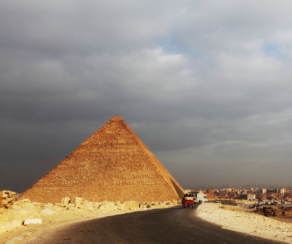 优美的世界名胜古迹 埃及金字塔古建筑图片