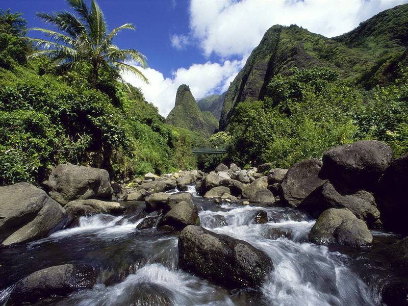 大自然生机勃勃的山水风光美景