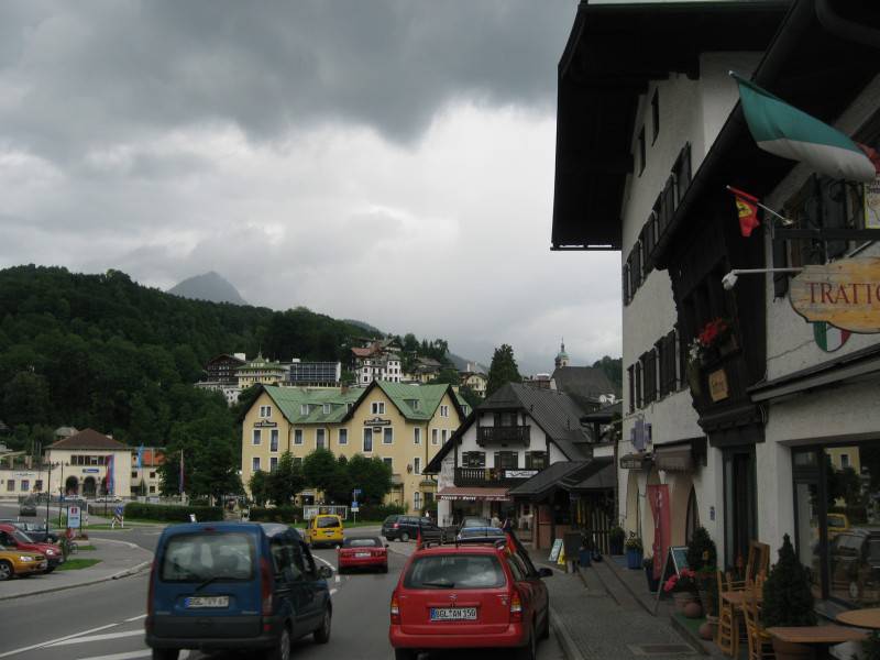 好看的阿尔卑斯山山中小镇风景图片大全