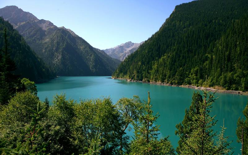 美丽神奇的九寨沟自然风景高清图片