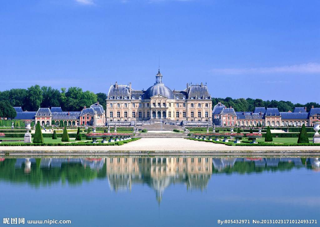 迷人的宫殿外景高清图片