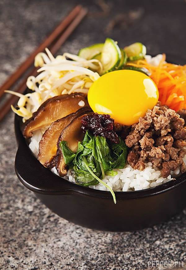 韩国美食石锅拌米饭图片满口鲜香