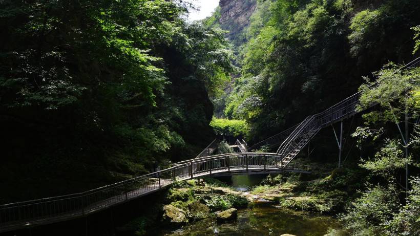 大峡谷山水风景图片优美自然高清壁纸