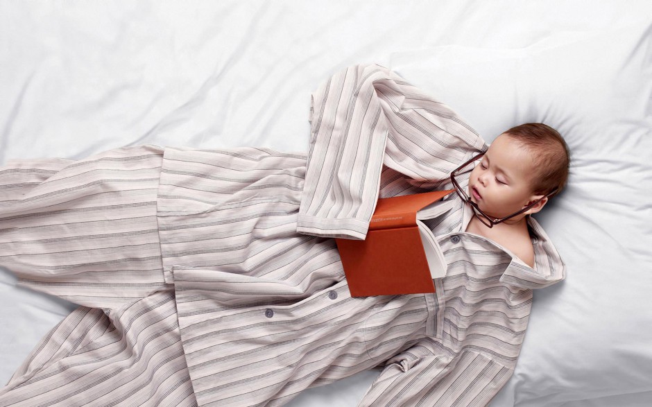 超萌宝宝可爱睡姿高清唯美图集