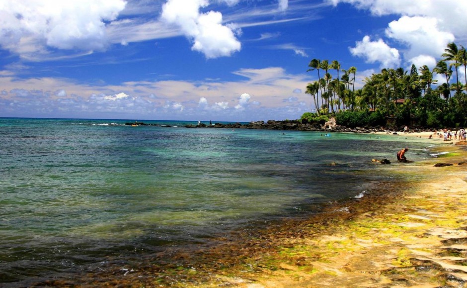 美国夏威夷风景意境旖旎迷人