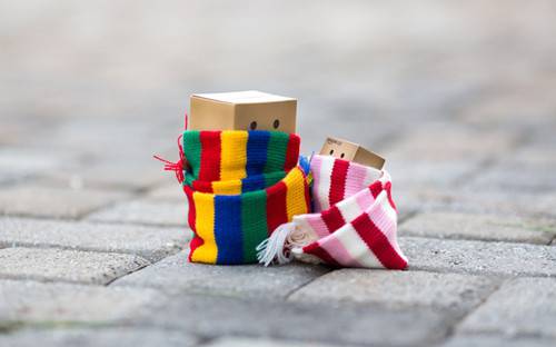 纸盒人创意可爱精致美图集