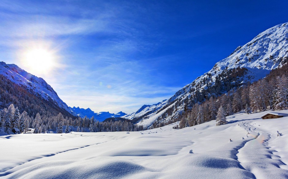 雪中美景唯美壁纸高清组图