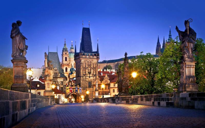 美丽的布拉格城市风景壁纸