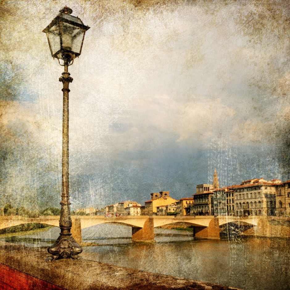意大利历史名城威尼斯水城美丽风景图片