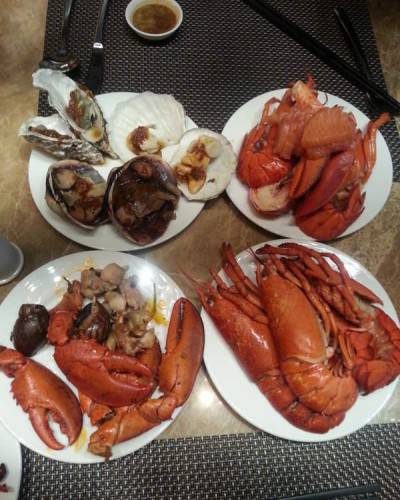 豪华海鲜大餐图片美味十足