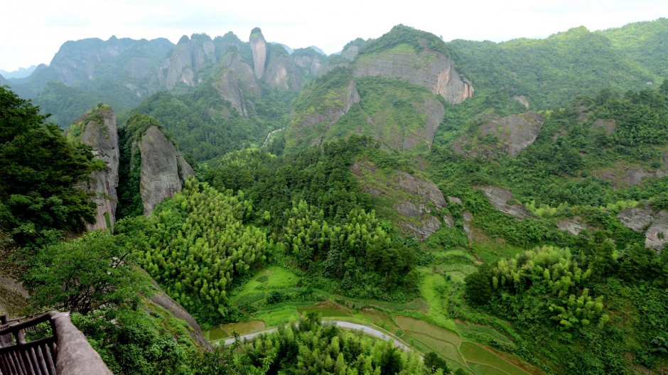 湖南乡村旅游山川风景摄影图片