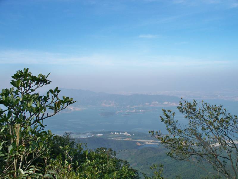 广东深圳排牙山唯美风景图片