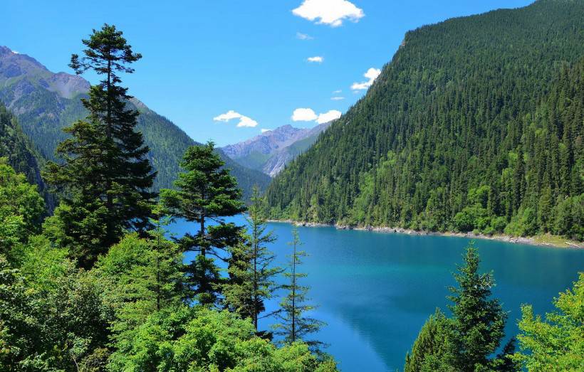 四川九寨沟长海高清风景图片