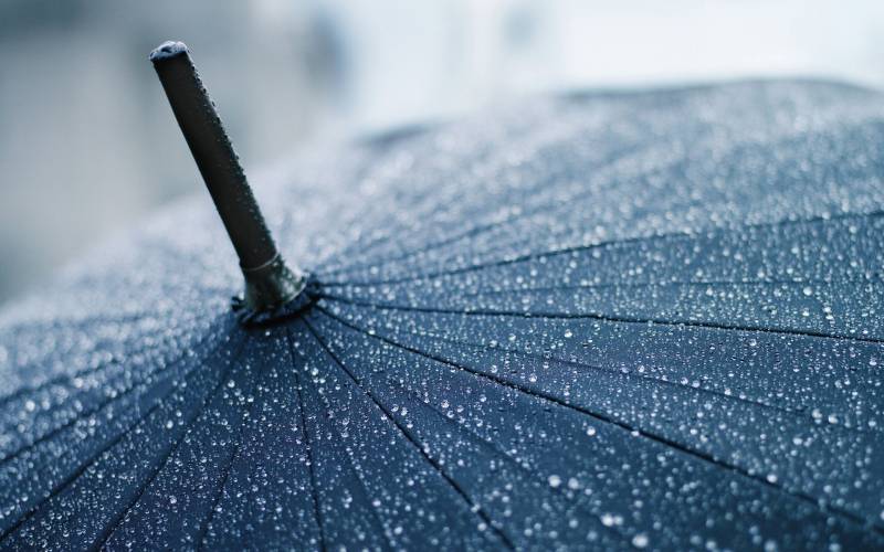 下雨天唯美夏季风景图片壁纸
