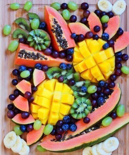 新鲜芒果拼盘图片鲜美多汁