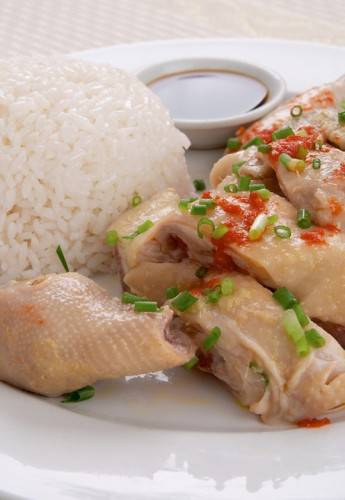 经典美食图片欣赏 好味道的海南鸡饭