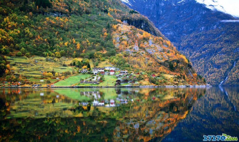 高清梦幻挪威峡湾唯美摄影