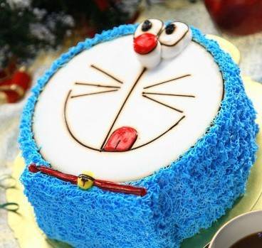 哆啦a梦生日蛋糕图片大全