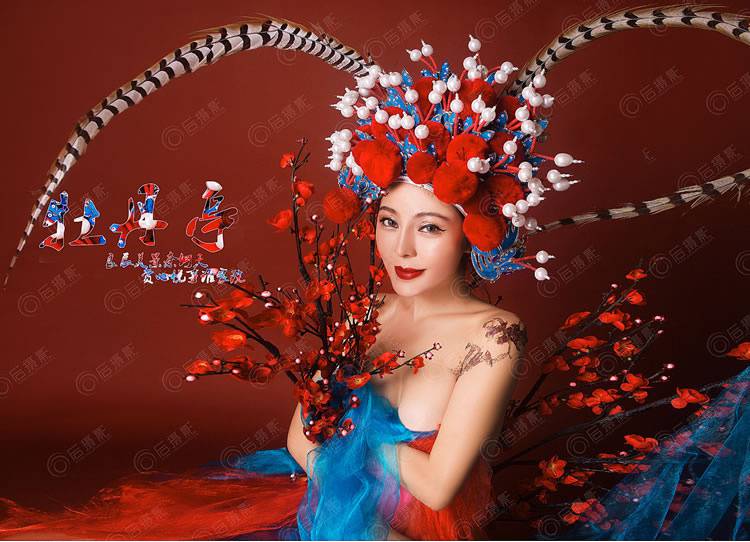 古典美女中国人体艺术摄影图片