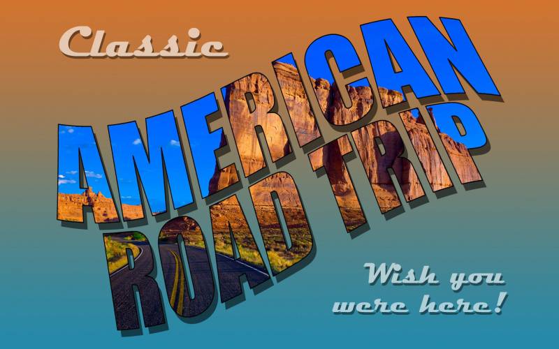 美国传奇公路旅行高清桌面壁纸