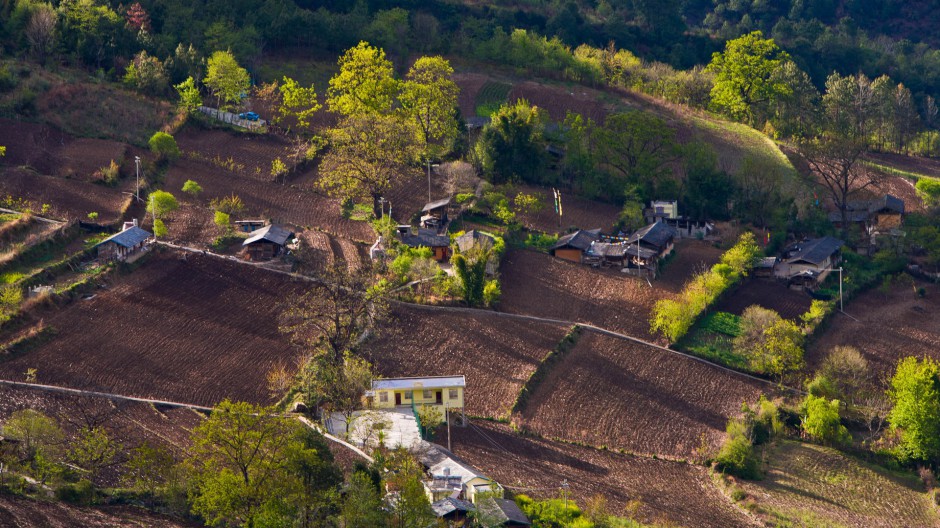 云南乡村田园风景图片优美迷人