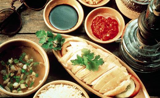 经典美食图片欣赏 好味道的海南鸡饭