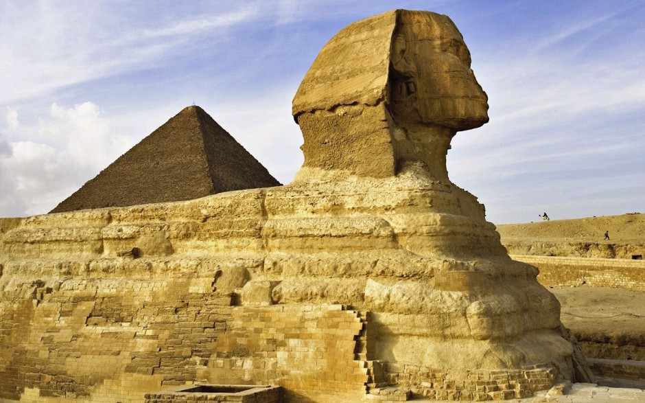 胡夫金字塔古埃及文明建筑图片欣赏