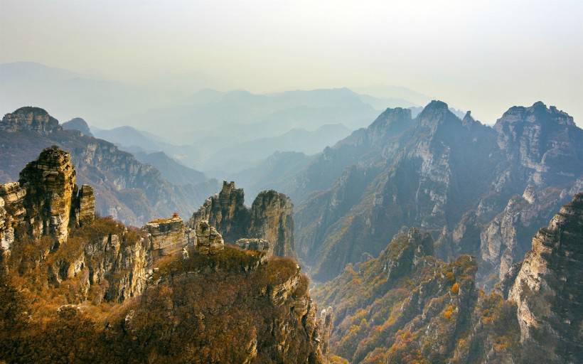 河北名山大川风景摄影图片