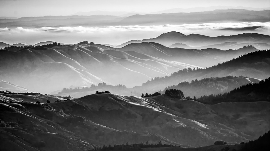 绿色山川风景图片壁纸