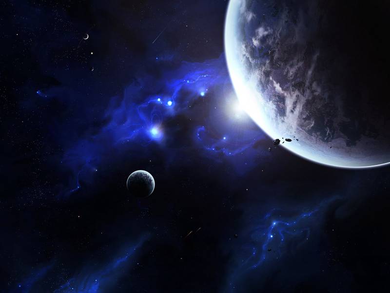 广阔的太空宇宙高清桌面壁纸