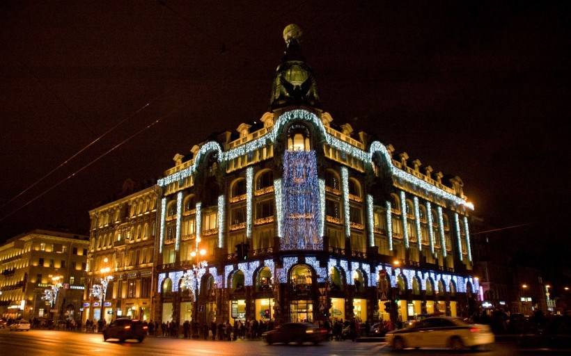 圣彼得堡都市风景高清素材
