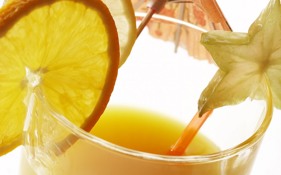 夏日清凉柠檬饮料图片素材