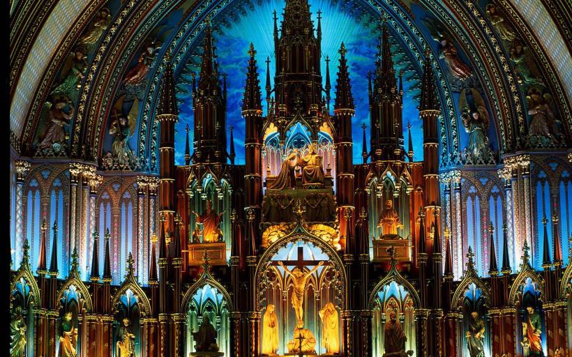 巴黎圣母院教堂壁纸图片大全