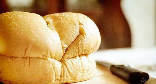 香甜迷人的面包唯美图片