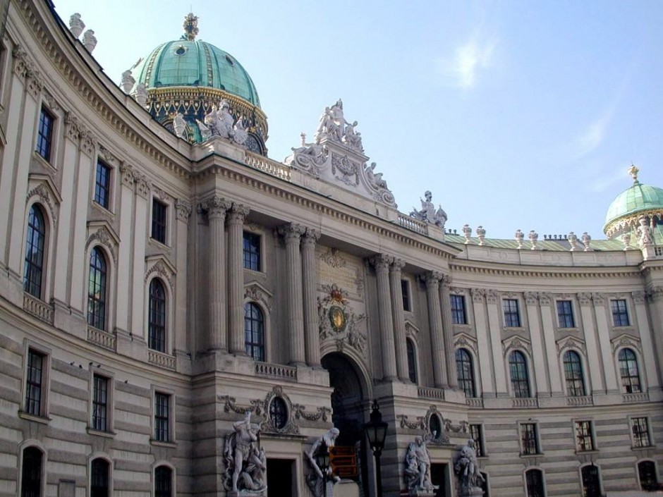 奥地利的首都维也纳美丽风景图片