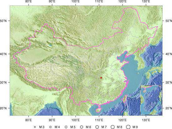 湖北襄阳3.2级地震震源深度10公里 暂无人员伤亡