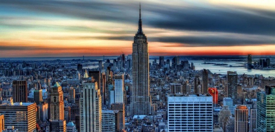 纽约帝国大厦全景图片