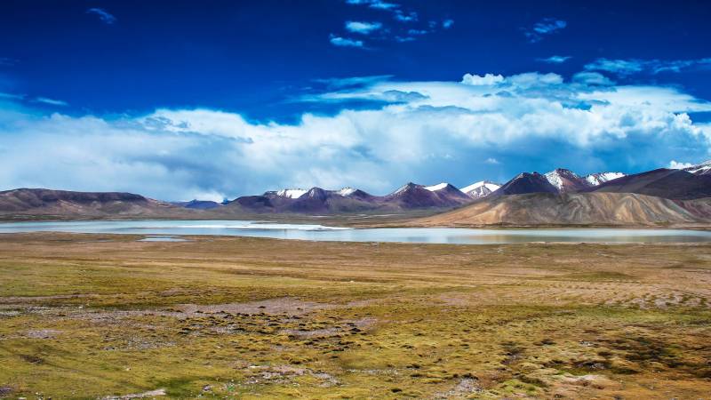 青藏铁路沿线唯美草原风景高清大图