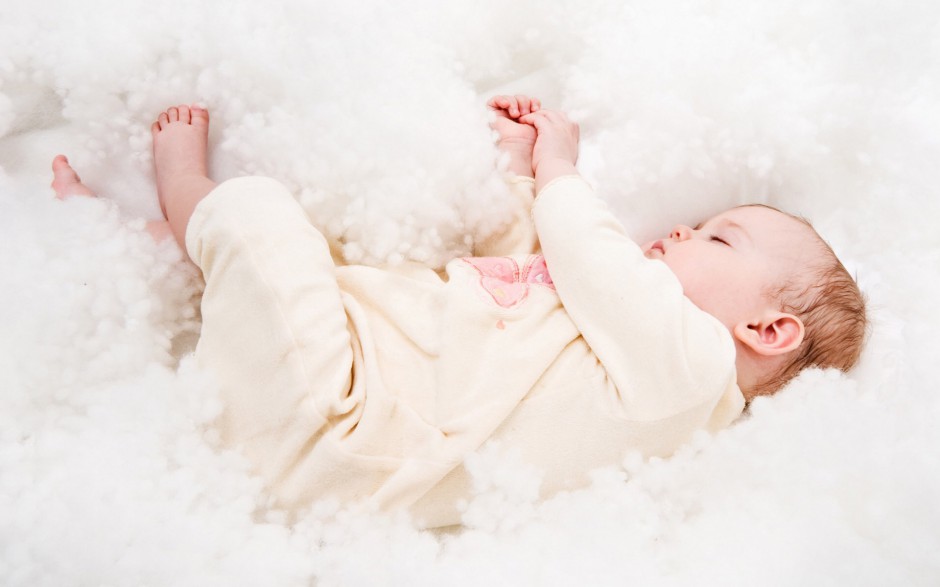 睡梦中可爱小baby甜美选图