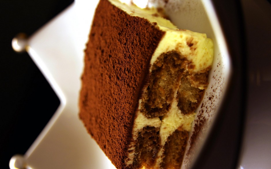 美食意大利甜点图片松软提拉米苏