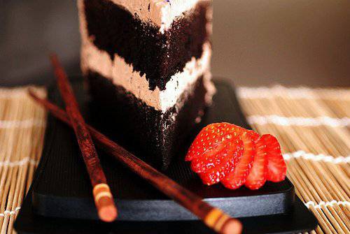 甜蜜黑巧克力蛋糕精美图集