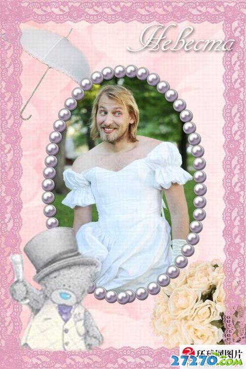 每日爆笑 婚纱照