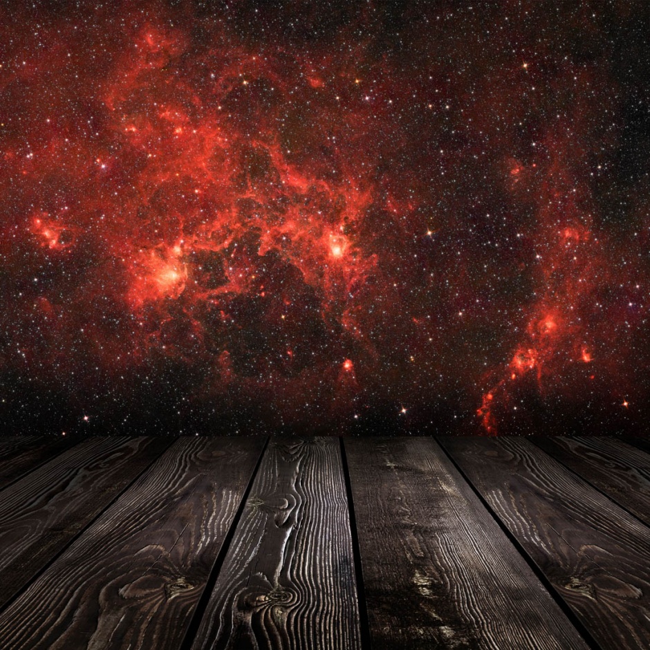 优美的星空风景高清图片素材