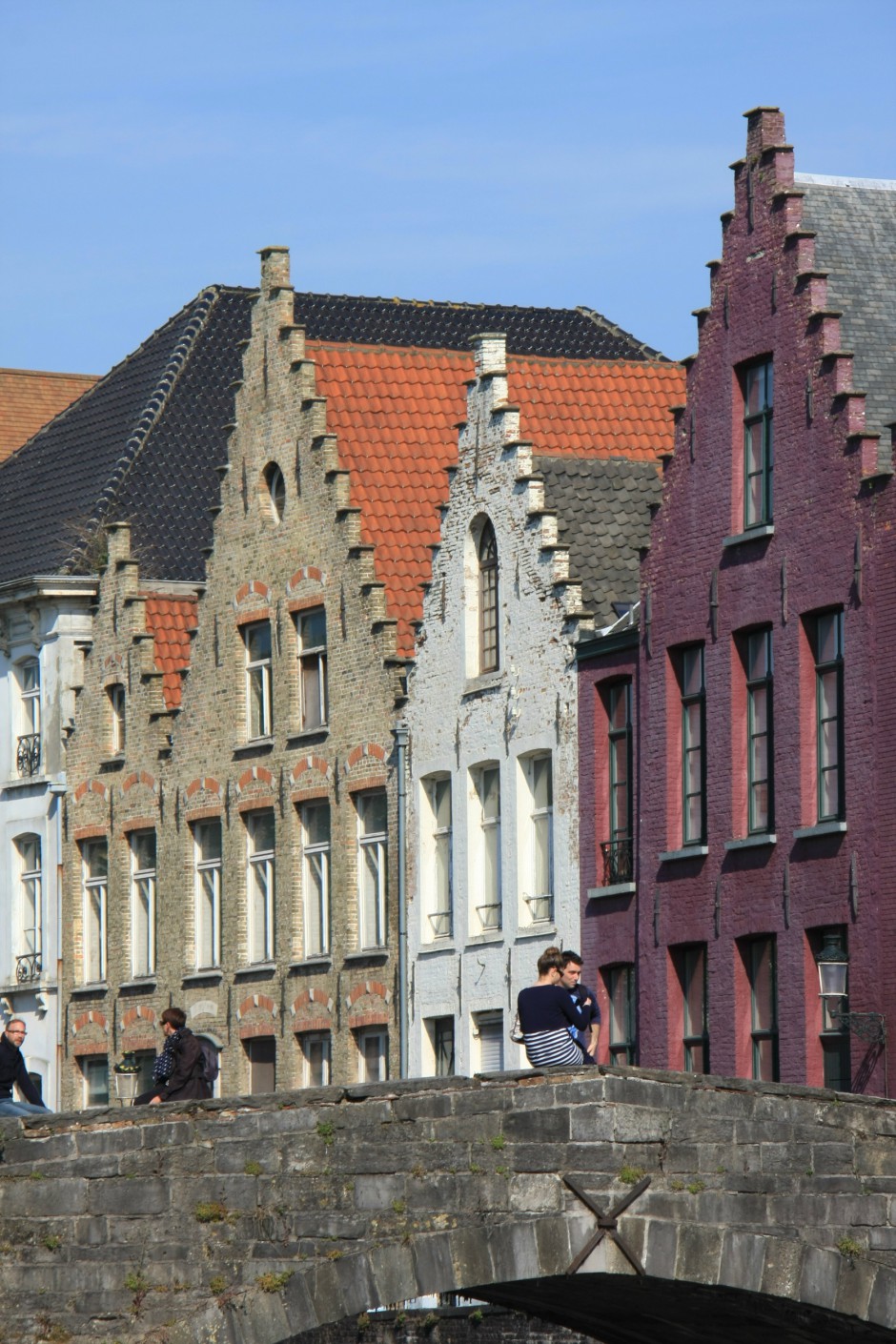 比利时布鲁日小镇生活唯美图片
